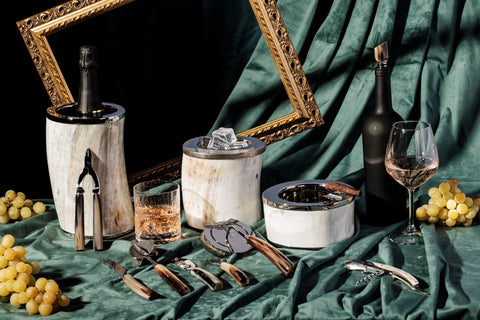 Luxury wince accessories made in Italy by Zanchi. Wine stoppers, corkscrew, bottle opener, wine holder, champagne holder, champagne bucket and more.