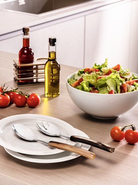 Complementi da tavola in corno naturale