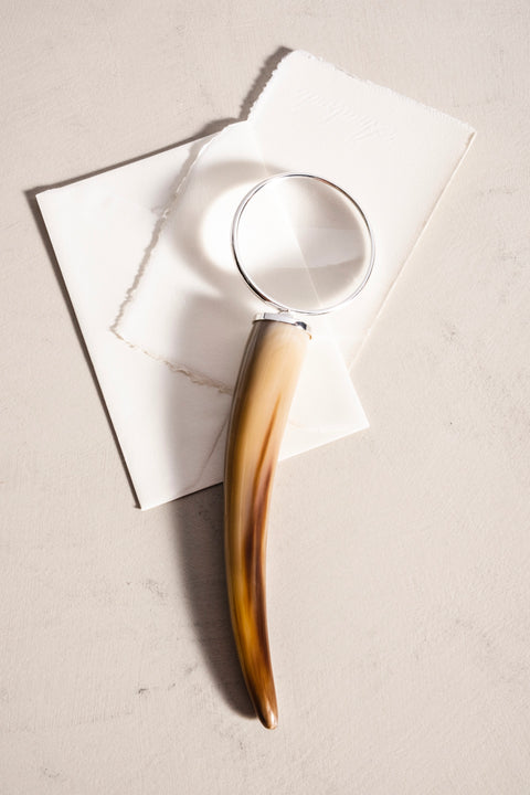 magnifying glass handmade in italy by Zanchi