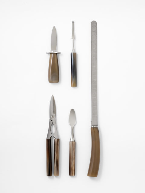 fish and shellfish cutlery set made in italy by zanchi