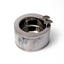Elegant ash tray in natural horn with bronze-plated brass structure – luxury made in Italy table accessory