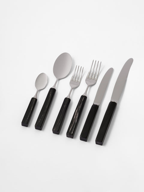 luxury gift ides metropolitan cutlery set made in italy