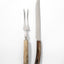 roast cutlery with natural horn handles handmade in italy