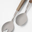 stainless steel salad servers set made by zanchi