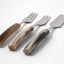 stainless steel cutlery set for dessert made in italy