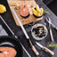 fish and shellfish luxury flatware set handmade in italy