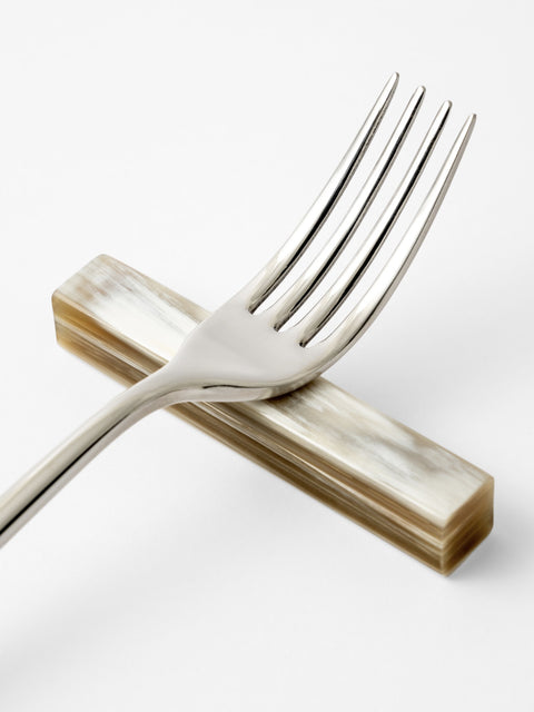 luxury tableware natural horn cutlery rest