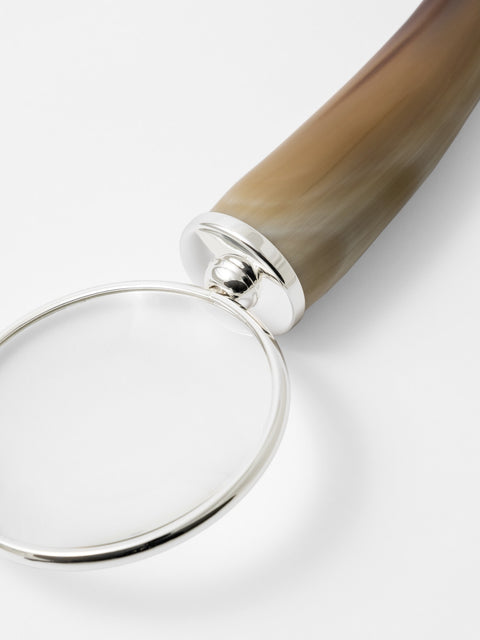luxury gift ideas natural horn magnifying glass