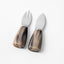 parmesan cheese cutlery set handmade in italy by zanchi