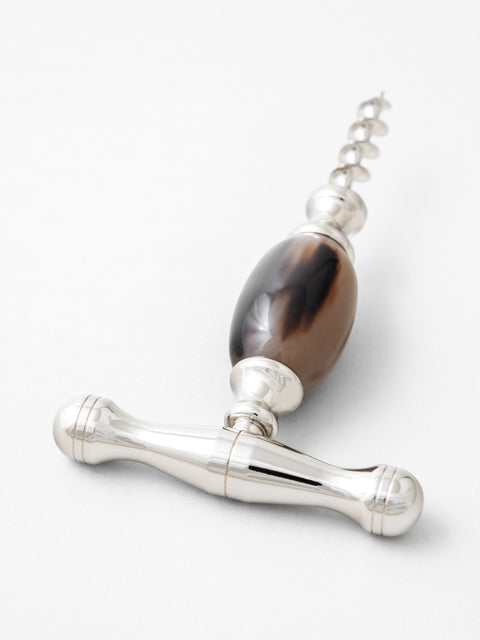 wine stopper made in Italy in natural horn